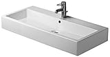 Duravit Waschbecken Vero Breite 100cm 1 Hahnloch, weiß WonderGliss 4541000001