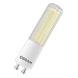 OSRAM LED Superstar Special T SLIM, Dimmbare schlanke LED-Spezial Lampe, GU10 Sockel, Warmweiß (2700K), Ersatz für herkömmliche 60W-Leuchtmittel, 1 Stück (1er Pack)