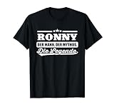 Name Ronny Shirt Vorname Lustiger Spruch Geschenk T-Shirt
