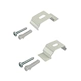 ourdeco® Doppel-Rollo, Duo-Rollo / Zubehör Klemmträger für Wand- oder Deckenmontage