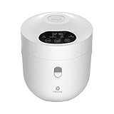 FenGrid 0,8 Liter Multifunktions Mini Reiskocher 4 Tassen Ungekocht mit Fuzzy Logic Technologie, Antihaft-Innentopf, 24 Stunden Verzögerungstimer und Warmhaltefunktion