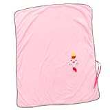 Beatifufu Baby-Einhorn-Decke Neugeborenendecken Babydecken Mädchen-Babydecken Musselin-Wickeldecken Mädchen-Kinderdecken Für Mädchen Auto-Säuglingsdecke Babyparty Polyester
