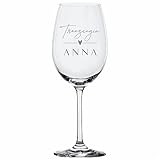 Weinglas Leonardo - Trauzeugin mit Wunschtext - Geschenkidee Trauzeugin Hochzeit personalisiert Individuell