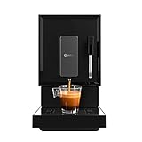 Cecotec Superautomatische Kaffeemaschine Power Matic-ccino Vaporissima, 1470 W, 19 Bars, integrierte Mühle, Thermoblock, Verdampfer, 150 g Kaffeebohnen und 1,2 Liter Wasser, Schwarz