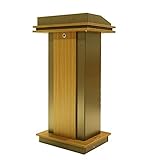 Rednerpult, Podiumsständer, Stehpult, einfaches Stehpult, spontanes Podium, Arbeitsstation, Sprechpult für Schul- und Firmenbesprechungsräume, vielseitig einsetzbar