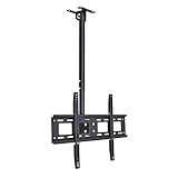 TV-Wandhalterung TV-Deckenhalterung, passend für 32- bis 60-Zoll-TV-Halterung, hält bis zu 150 lb, 60 ° nach unten klappbar, höhenverstellbar (Size : 3m) ()