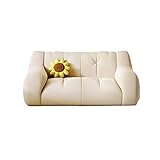 AATHER Lazy Sofa, mit Armlehnen, Kleiner Wohnzimmer-Loungesessel, Couch-Liegestuhl, modernes, dekoratives, gemütliches Sofa für den Innenbereich