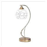 PAREKS Lampe, Schreibtischlampen, Schlafzimmer, Nachttisch, augenschonende Tischlampen, Steckdose, Netzschalter, Tischlampe for Kinderzimmer, Arbeitszimmer, Bettlampe (Color : C)