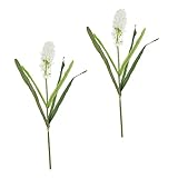 Artibetter 2 Stück Künstliche Blumen-Hyazinthe-Kunstpflanzen Für Den Innenbereich Künstliche Zimmerpflanzen Außen-Kunstpflanzen Hochzeitsdekoration Blumenstrauß Gras-Hyazinthe