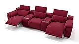 sofanella - Kinosofa MONTEFINO 3-Sitzer Stoff Homecinema