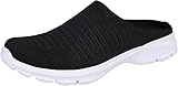 Mode Sommer Frauen Hausschuhe Mesh Atmungsaktiv Leichte Flache Halbe Hausschuhe Casual Frauen Winter Hausschuhe Unter