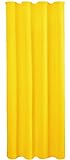 Bestlivings Blickdichte Gelbe Gardine mit Kräuselband in 140x245 cm (BxL), in vielen Größen und Farben