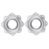 Duendhd 2 x Lazy Ball Metall-Drehplatte – 95 x 95 x 9 mm