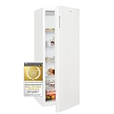 Exquisit Kühlschrank KS5320-V-H-040E weiss | 242 l Nutzinhalt | LED-Licht | 55 cm Breite