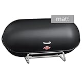 Wesco 222201-73 Breadboy Brotkasten, Stahlblech, Mattschwarz