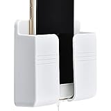 Firulab Wandmontierter Handy-Ständer | Selbstklebende Handy-Halterung, stanzfreie Wandbehang, Handyhalterung, Aufbewahrungsbox, Schlafzimmer-Wandhalterung, Organizer