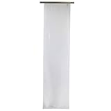 Gözze 66015-00-6045 Gardine, Polyester, Weiß, 60x245cm