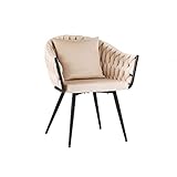 Fabryka Mebli Idźczak Ecksofa Stuhl Piko Esszimmerstuhl Polsterstuhl Designerstuhl Wohnzimmerstuhl - Wohnzimmer, Esszimmer Modern Design (Beige)