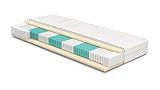 Meisterschlaf Matratze 120x200 cm - SERA H3 - Tencel - Orthopädische 7-Zonen - Höhe 22 cm - Ideal für Allergiker & Schwitzer - Tonnentaschen - Taschenfederkernmatratze 120x200