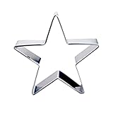 SHANQUAN Zuckerkuchen Plätzchenform Kuchenform Dekorationsform Kuchenrahmen Edelstahl Hase Ausstecher Groß (F, One Size)
