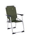 Bo-Camp Alu Kinder Stuhl Copa Rio Camping Klappstuhl Strand Garten Angel Faltbar Grün