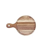 skyrabbiter Holztablett Pizzateller Schwarz Speiseteller Untersetzer Oval