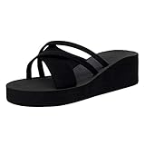 Schuhe rutschfeste Zehen Strand Hausschuhe Sommer Keil Frauen Mode atmungsaktive offene Frauen-Hausschuh wasserdichte Schuhe Damen Winter