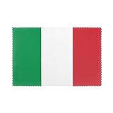 Platzdeckchen 6er Set Platzsets Esszimmer Italien Flagge Druck Tischmatten Abwaschbar Langlebig Hitzebeständig