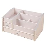Make Up Organizer Schmink Organizer Multifunktionale Kosmetik-Aufbewahrungsbox, Schubladen-Stil, Kommode, Make-up-Organizer Kosmetik Organizer Makeup Aufbewahrung ( Color : Pink , Size : 35*23*19.6cm