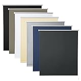 WOLTU Verdunklungsrollo ohne Bohren Anthrazit 60x160cm (BxH), Thermorollo Klemmfix Fensterrollo Seitenzugrollo easyfix Verdunkelung Rollos Sichtschutz und Sonnenchutz, Klemmrollo für Fenster & Tür
