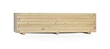 Larisa Blumentopf, Blumenkasten, Pflanzkasten auf Holz ! HIT 40 bis 120 cm !!! (120x40x30,5)
