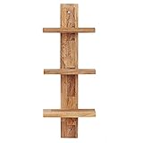 Axdwfd Mehrschichtig Wand Bücherregal, Bücherregal Massivholz Multifunktions Haushalt Gang Lagerregal, Holzfarbe/Schwarz, 4 Größen (Farbe : SCHWARZ, größe : 20 * 13.8 * 102CM)