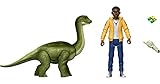 Mattel - Jurassic World Human & Dino Bundle Darius & Baby Brachiosaurus