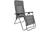 Westfield® Relaxliege Basic belastbar bis 140kg anthrazit textilen