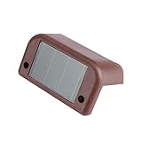 ZXCVWWE Solar Led Licht Outdoor Garten Lichter Wasserdichte Outdoor Solarleuchten Wand Zaun Dekoration Balkon Solarleuchte Garten Lampe