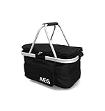 AEG Automotive 26 Liter Kühlkorb KS26 Einkaufskörbe Isolierkorb Picknickkorb Thermotasche Kühltasche Thermo Tasche Kühlbox