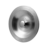 DOITOOL Abflussdeckel Edelstahlstopfen Küchenspüle-Stopfen Waschbecken-Wasserstopfen Wannenstopfen Badewannenstopfen Abflussstopfen Badspüle Metall-Ablaufstopfen