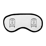 'Schickes Kleiderschrank' Schlaf- / Reise-Augenmaske (EM00005101)