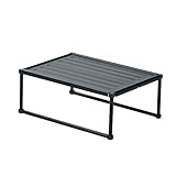 Wukesify Outdoor-Klapptisch, Klappbarer Picknicktisch, Aluminium-Strandtisch, Küchenzubehör für Gartengrillparty, Picknick, Bergsteigen, Camping, Angeln