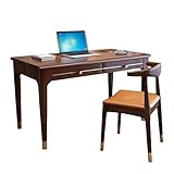 schreibtische und arbeitsplätze Studientisch moderner großer Schubladentisch und Stuhl Set Home Schlafzimmer Wohnzimmer Lernschreiber Schreibtisch Büro Desktop PC -Tisch bürotische für zu Hause (Colo