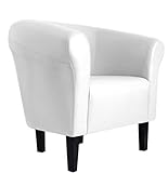 FORTISLINE Sessel Clubsessel Loungesessel Cocktailsessel Monaco 2' Weiss W364 01