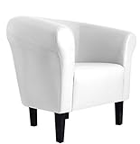 FORTISLINE Sessel Clubsessel Loungesessel Cocktailsessel Monaco 2' Weiss W364 01