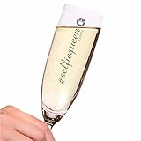 Leonardo Sektglas mit Gravur – Hashtag Selfiequeen – mit Namensgravur – Sektglas mit Spruch als Geschenkidee zum Geburtstag – Geschenk für die Party