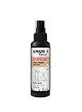 alphazoo Anti Floh-Spray 100ml, ByeByeVloh für Hunde Katzen Pferde, Natürliches Floh-Mittel mit Sofortwirkung, Langzeit-Flohschutz gegen Flöhe, Läuse & Parasiten, Einfache & Effektive Floh-Bekämpfung