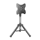 TV Standfuss, TV-Ständer, Boden-Desktop-Basis, TV-Konferenzwagen, mobiler TV-Rack-Ausstellungsständer, 12–43 Zoll (Größe: 40 x 40 cm) ()