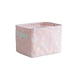 skyrabbiter Schreibwarenkoffer, Aufbewahrung, Stoff, Desktop-Ornamente, Korb, Heimtextilien, Kosmetik, Haushaltsführung und Organisatoren Atmungsaktive Aufbewahrungstaschen (Pink, One Size)