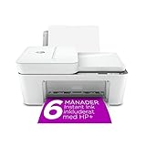 HP DeskJet 4120e Multifunktionsdrucker (HP+, Drucker, Kopierer, Scanner, mobiler Faxversand, WLAN, Airprint) inklusive 6 Monate Instant Ink, 33.2 x 42.8 x 20 cm