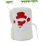 Homoyoyo Kinderdecken Korallenvlies Kinderdecke Feiertagsparty-Dekoration Weihnachtsplüschdecken Haustierdecke Sofabezug Schlafdecke Geschenk Weihnachtskind Weiße