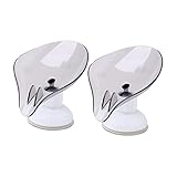 RORPOIR 2 Stück Seifenkiste Aufbewahrungsregale Kunststoff-Tablett Für Badewanne Kunststoff-Seifenspender Dekor Für Regale Schaumstoff-Wand-Seifenspender-Tablett Zuhause