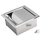 NIZEAMI Edelstahl Einbau Toilettenpapierhalter Wand Toilettenpapierhalter, Toilettenpapierhalter, Einbau Tissue Dispenser für Badezimmer